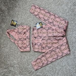 Sports Bra and Legging Set